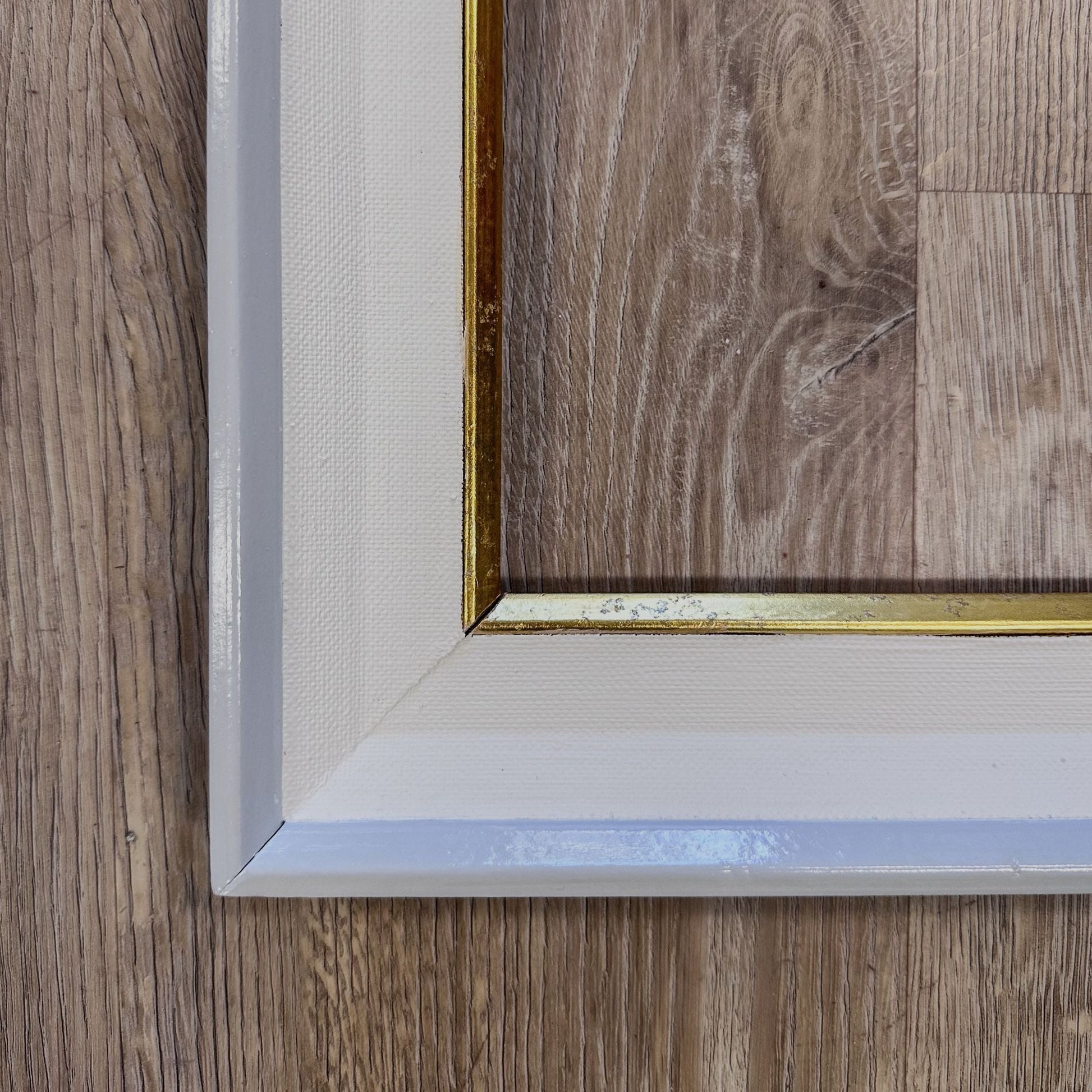 Lacquered Vintage Picture Frame for 20 x 24 Inch Art / Decor - Casey Grace Studio, LLC