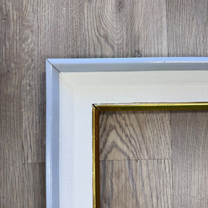 Lacquered Vintage Picture Frame for 20 x 24 Inch Art / Decor - Casey Grace Studio, LLC