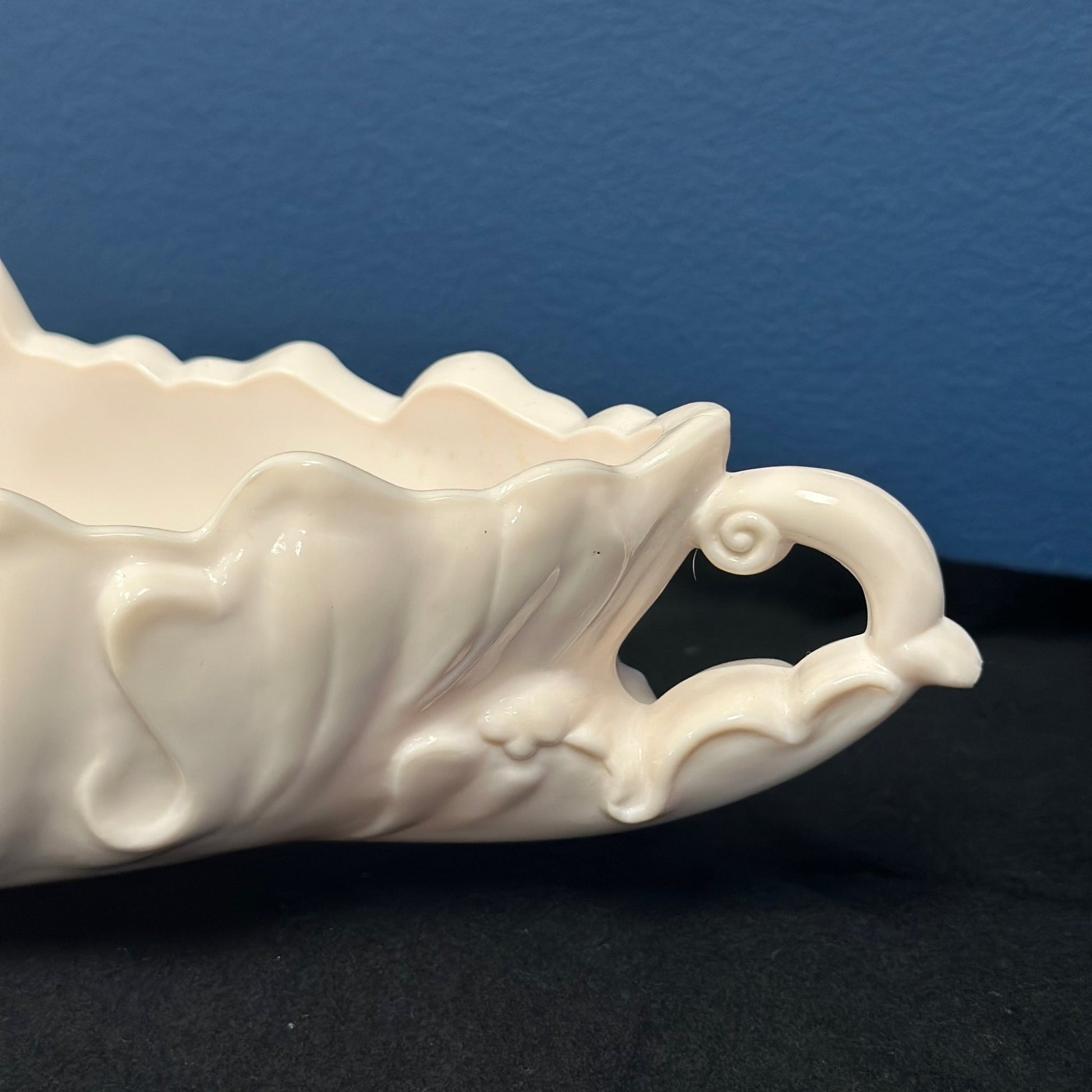 Pink Milk Glass Vase or Fruit Bowl / Home Decor - Casey Grace Studio, LLC