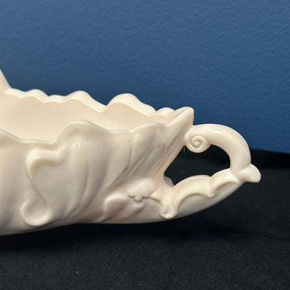 Pink Milk Glass Vase or Fruit Bowl / Home Decor - Casey Grace Studio, LLC