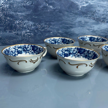 Shumann Bavaria Vintage Tea Set "Heirloom Blue" / Home Decor - Casey Grace Studio, LLC