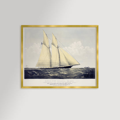 Vintage Irish Schooner Art Print / Art Prints - Casey Grace Studio, LLC