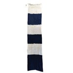 Vintage Nautical Blue/White Striped Flag - Casey Grace Studio, LLC