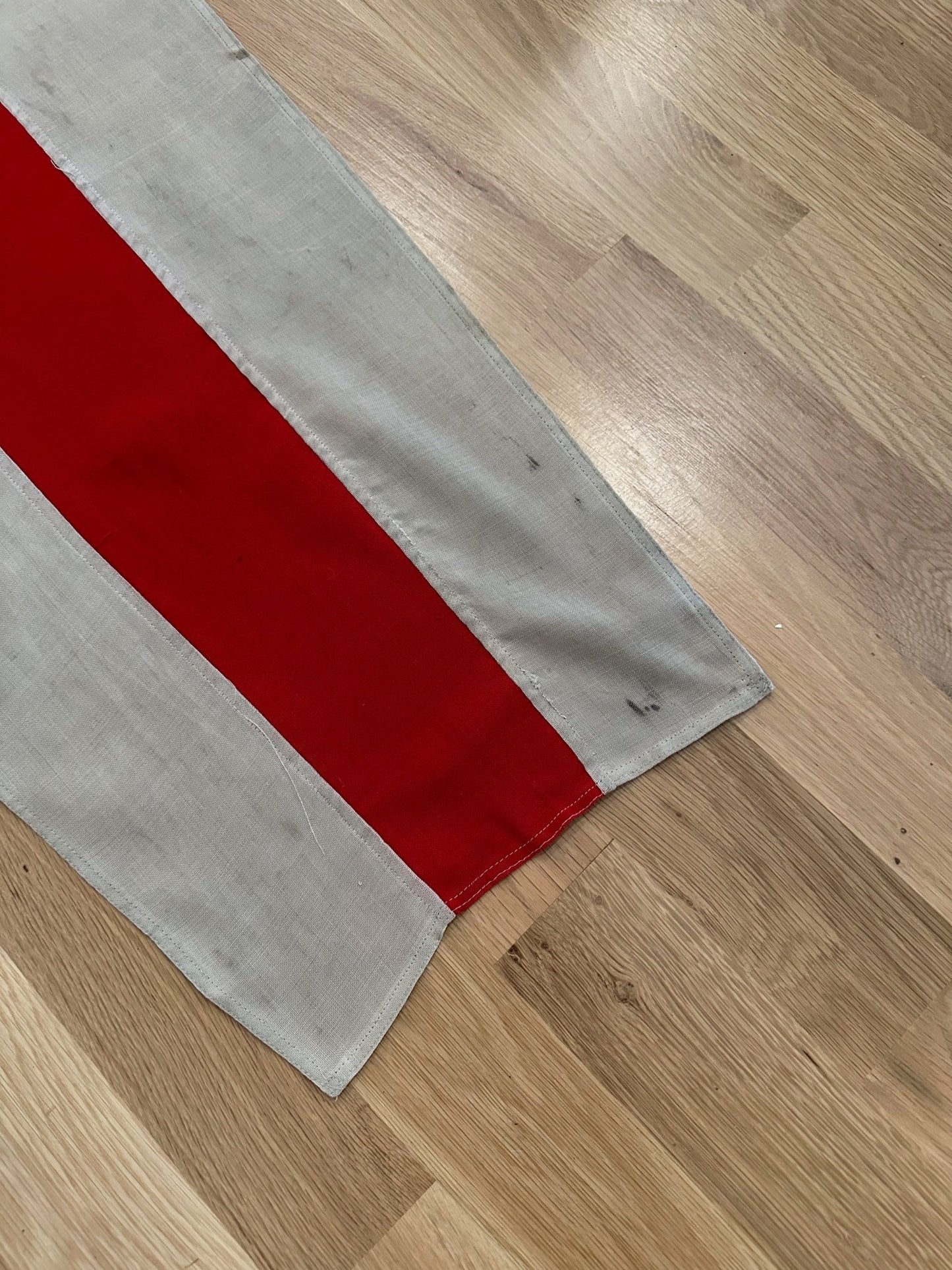 Vintage Nautical Red/White Cross Flag (Copy) - Casey Grace Studio, LLC