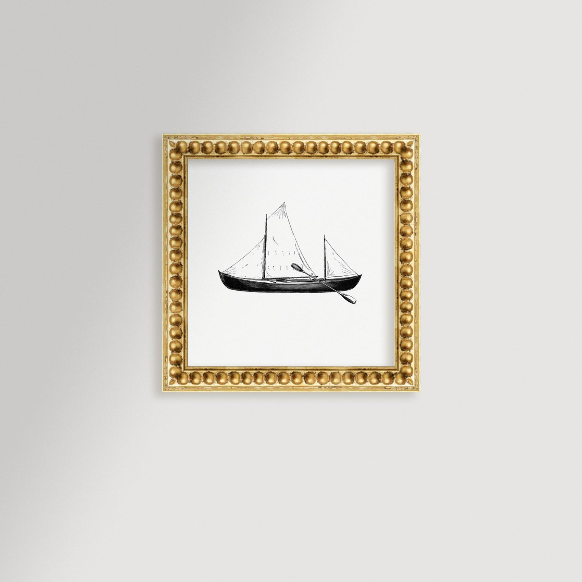 Vintage Row Boat Art Print / Art Prints - Casey Grace Studio, LLC