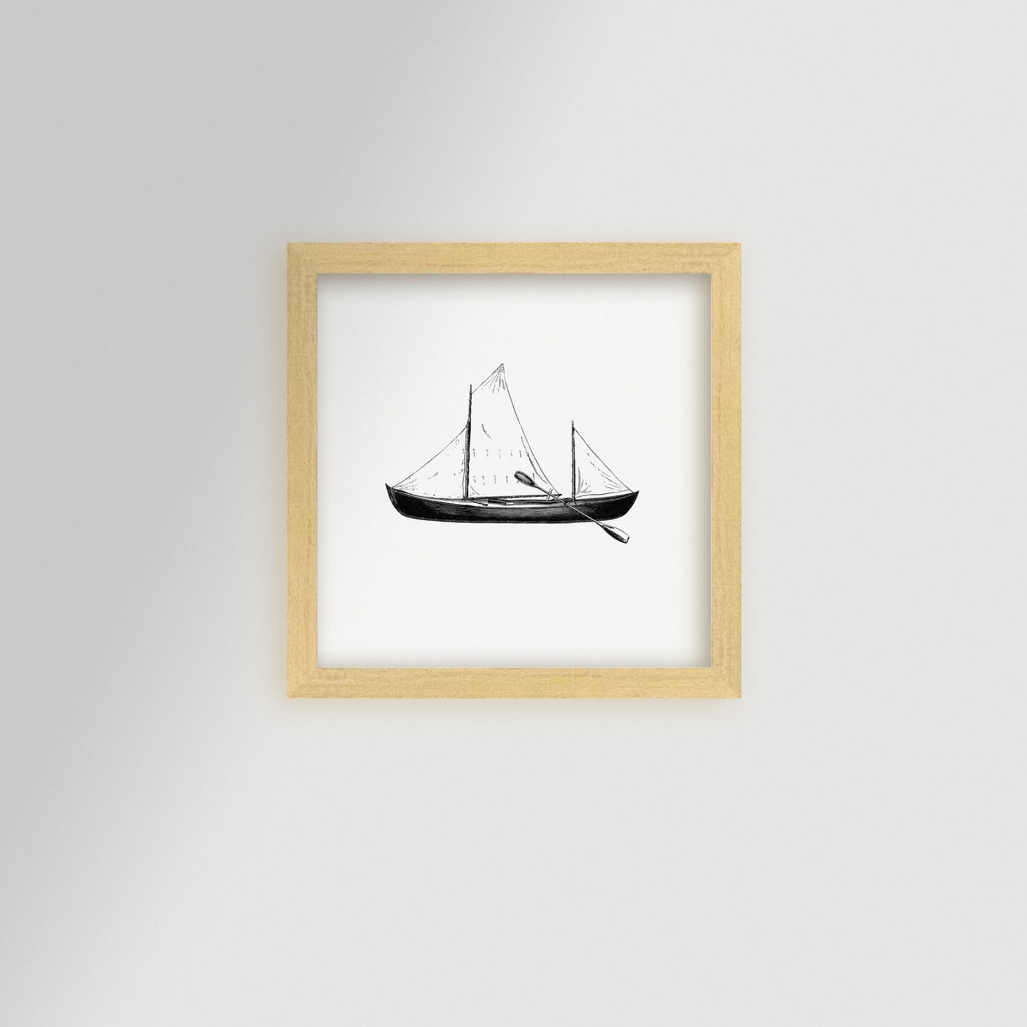 Vintage Row Boat Art Print / Art Prints - Casey Grace Studio, LLC
