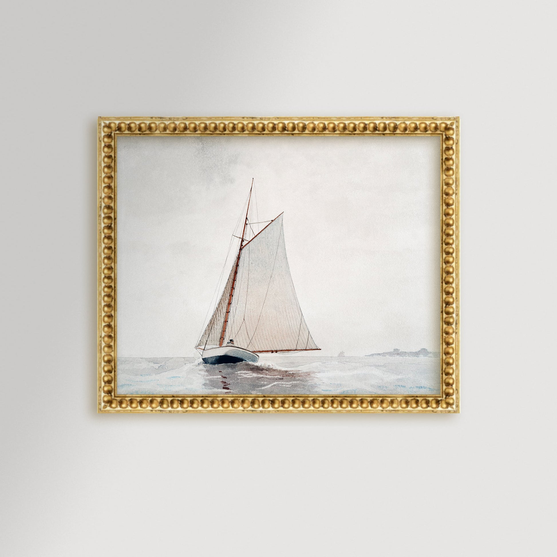 Vintage Sailboat Art Print / Art Prints - Casey Grace Studio, LLC