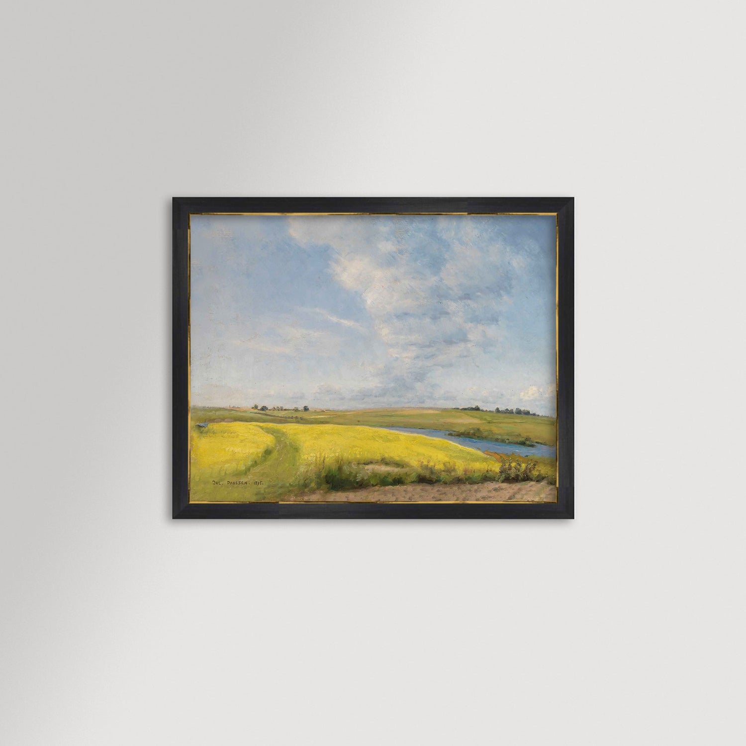 Wheat Field Art Print - Casey Grace Studio, LLC