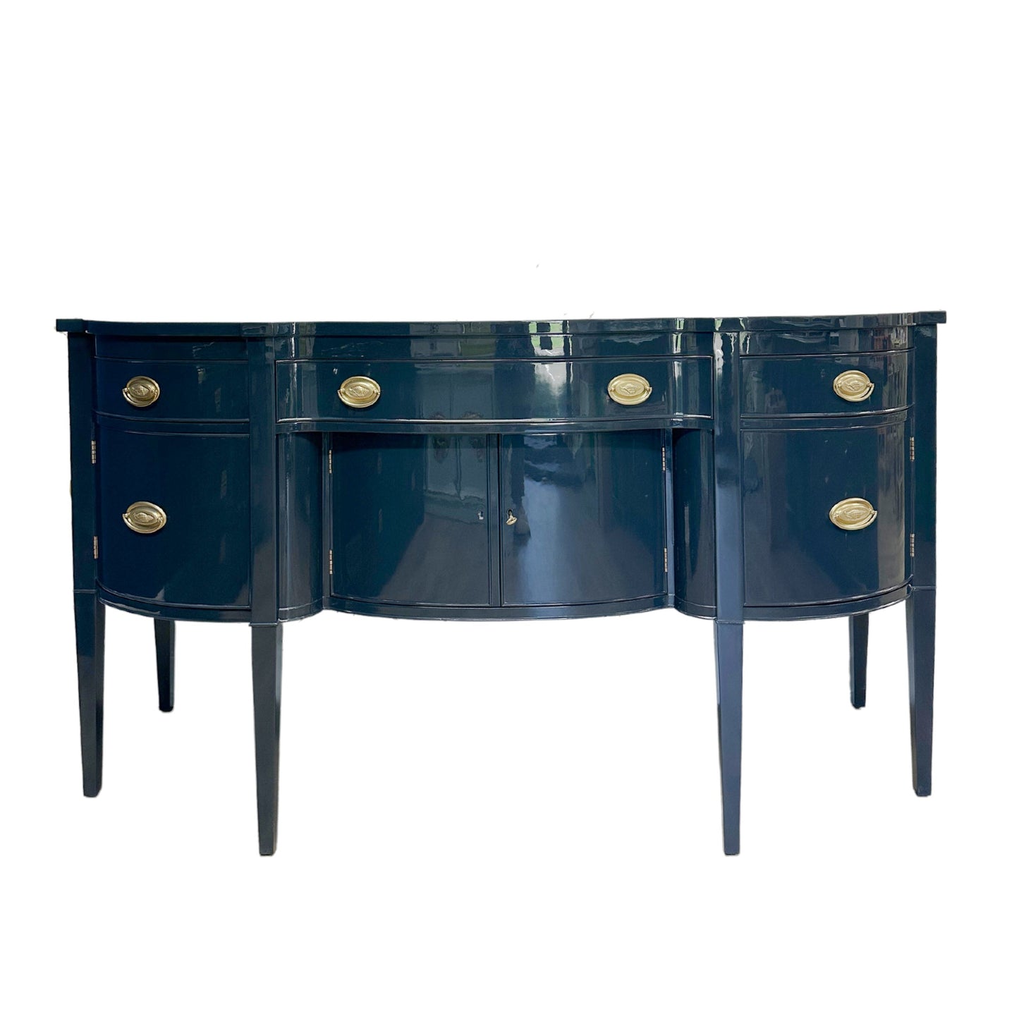 "Isabelle" Navy Lacquered Buffet